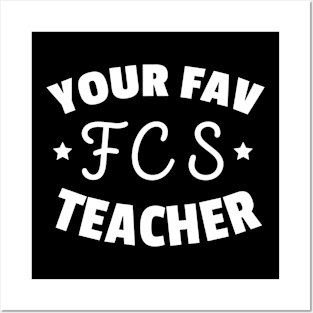 Your Family Consumer Sciences Teacher Funny FCS Teacher Posters and Art